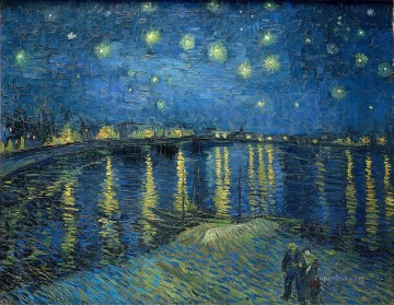 The Starry Night 2 Vincent van Gogh Oil Paintings